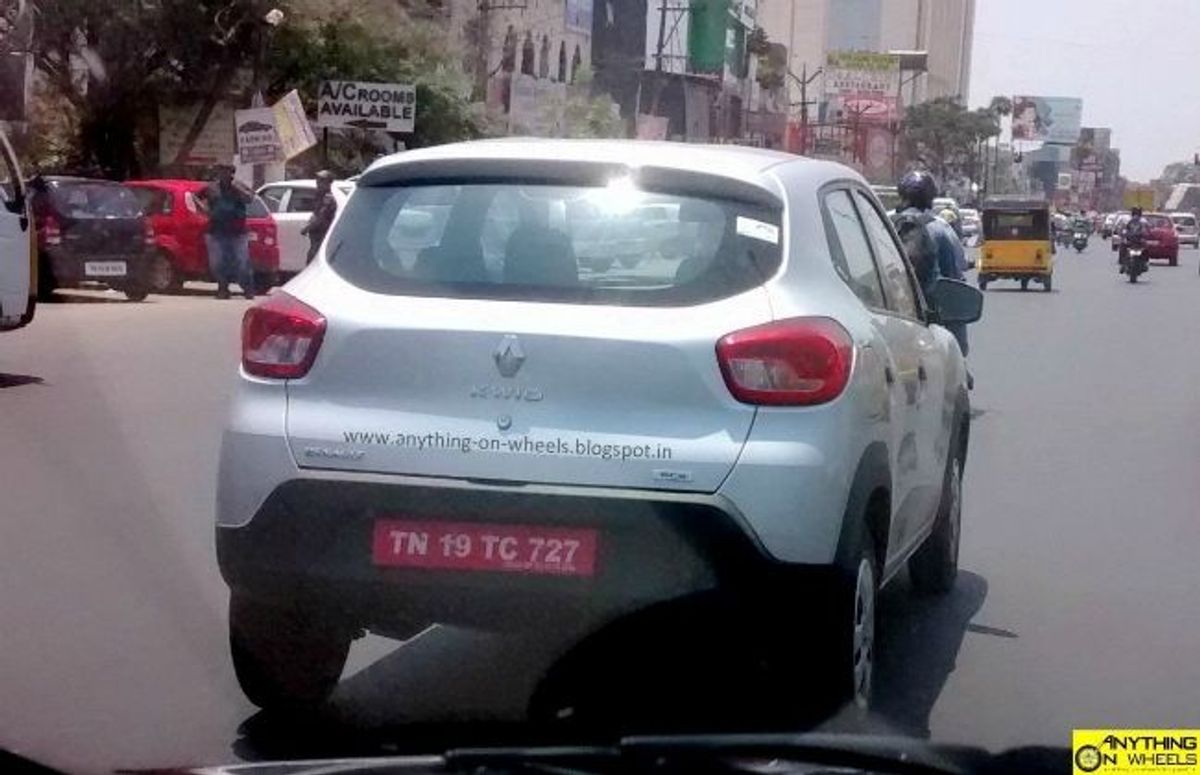 Renault KWID Spied