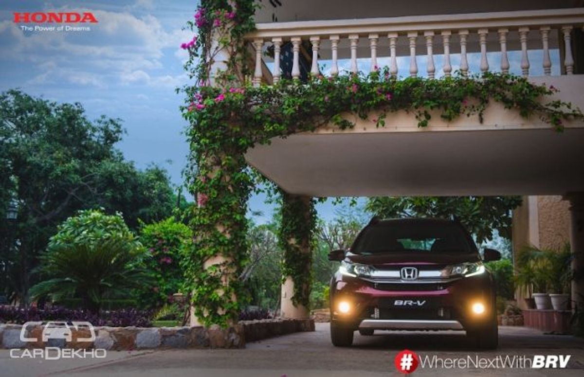 Honda BR-V teaser Honda BR-V