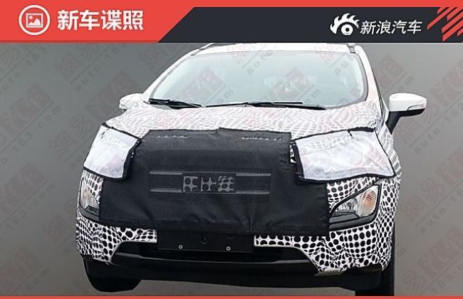 Ford EcoSport facelift spied