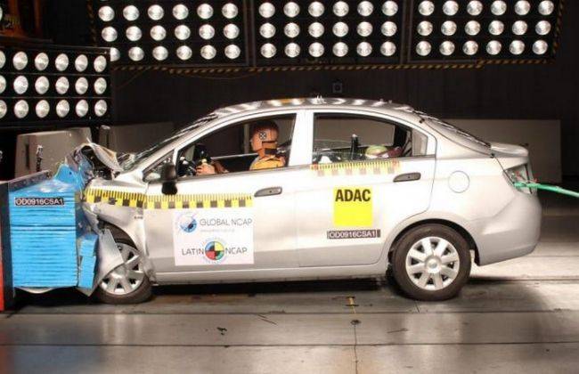 Chevrolet Sail Scores Zero-Star 