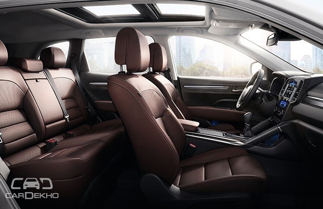 2017 Renault Koleos interiors 2017 Renault Koleos interiors