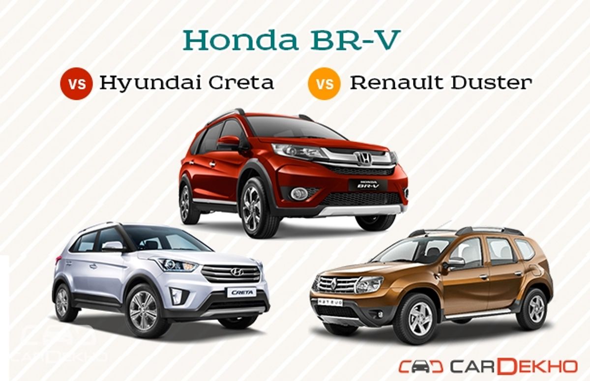 Honda BR-V and competitors