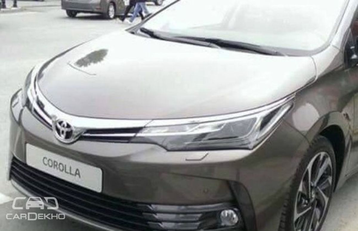 Toyota Corolla Facelift Toyota Corolla Facelift