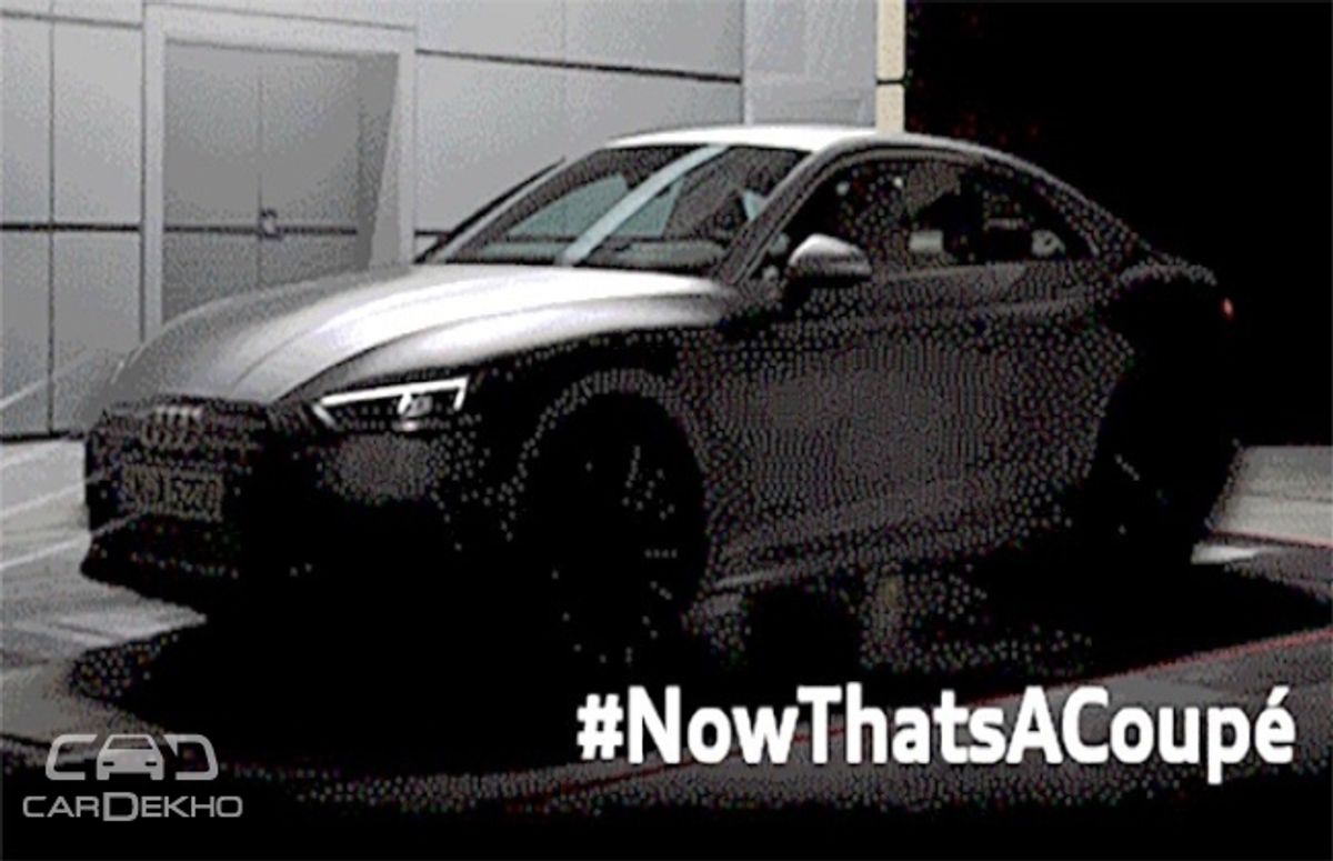 Audi A5 Teaser Image Audi A5 Teaser Image