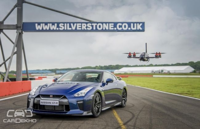 2017 Nissan GT-R and GT-R Drone 