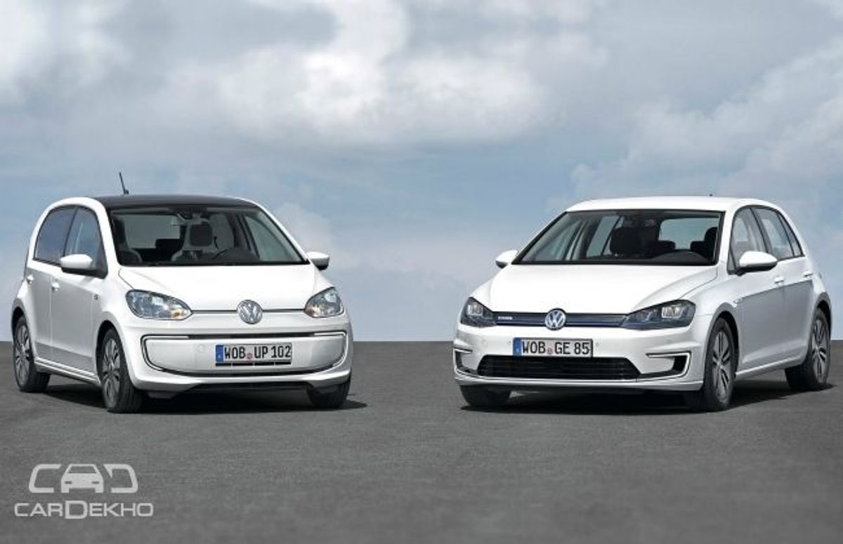 Volkswagen e-UP! and e-Golf 