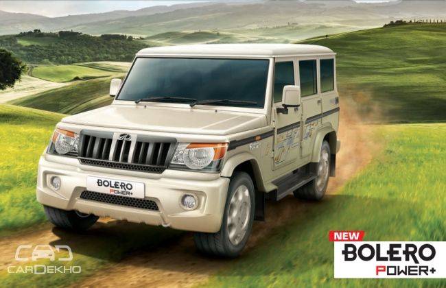 More Powerful Mahindra Bolero âPower+â Launched At Rs 6.59 Lakh