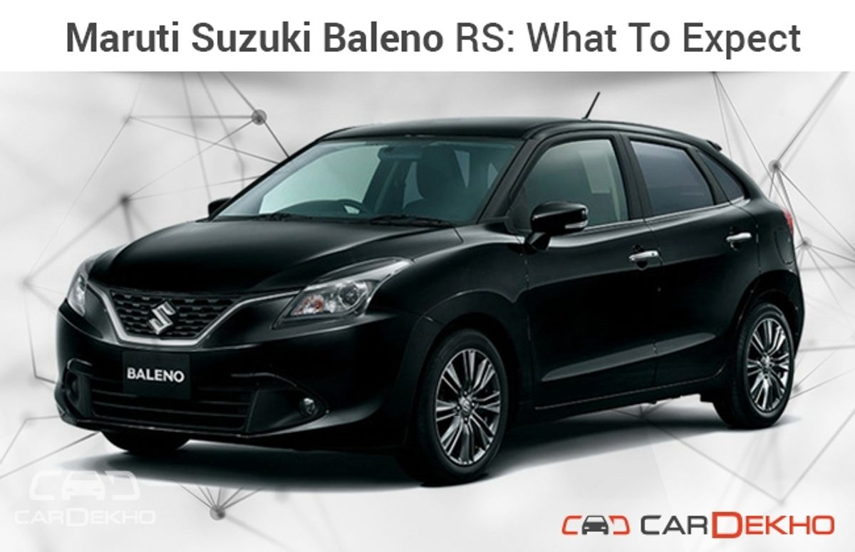 Maruti Suzuki Baleno RS Maruti Suzuki Baleno RS