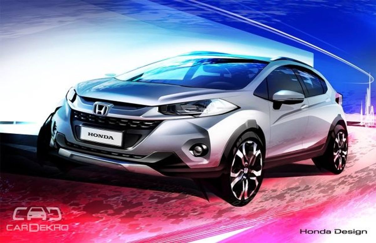 Honda WR-V Official Sketch Honda WR-V Official Sketch
