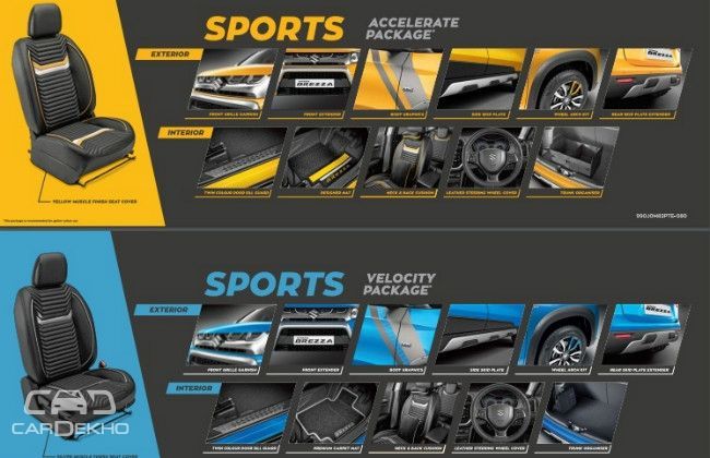 Maruti Suzuki Introduces ‘iCreate’ Accessory Packages For Vitara Brezza ...