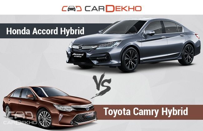 Honda Accord Hybrid VS Toyota Camry Hybrid  