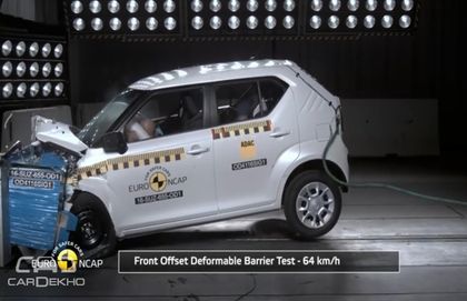 New Suzuki Vitara scores 5-star overall Euro NCAP safety rating