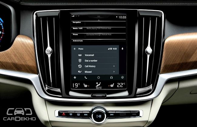 Volvo's Sensus infotainment system