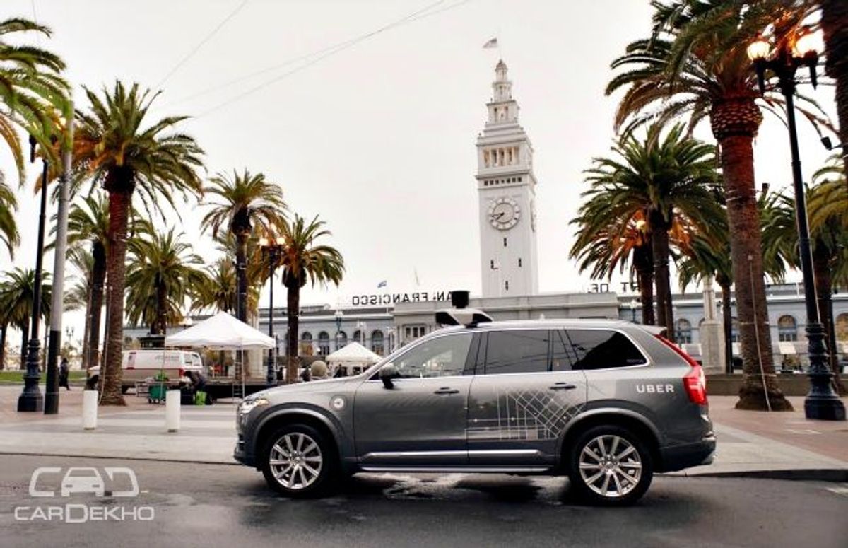 Self-driving Uber/ Volvo XC90 Self-driving Uber/ Volvo XC90