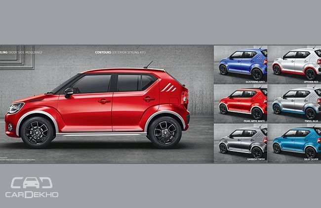 Maruti Suzuki Ignis Accessories Maruti Suzuki Ignis Accessories