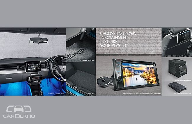 Maruti Suzuki Ignis Accessories Maruti Suzuki Ignis Accessories