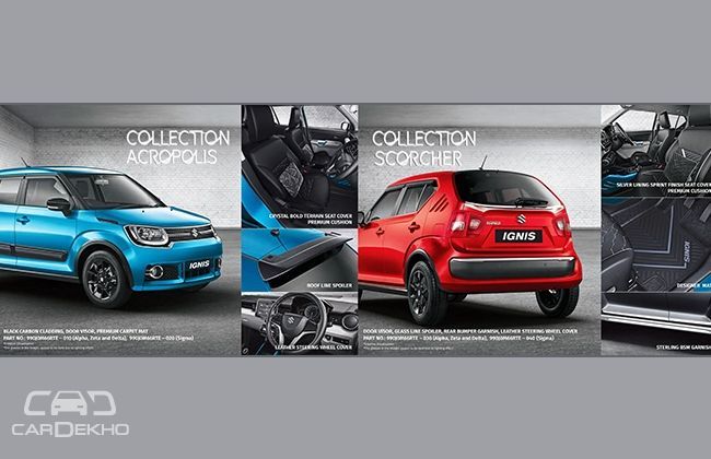 Maruti Suzuki Ignis Accessories Maruti Suzuki Ignis Accessories