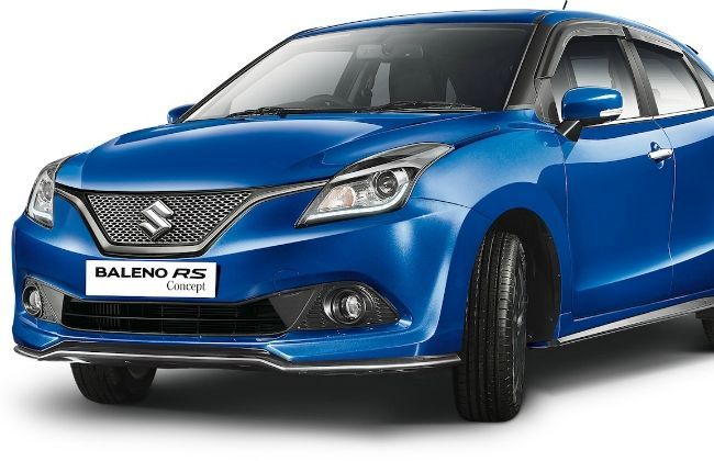 Maruti Suzuki Baleno RS concept 