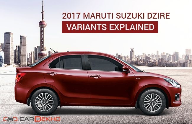 2017 Maruti Suzuki Dzire 