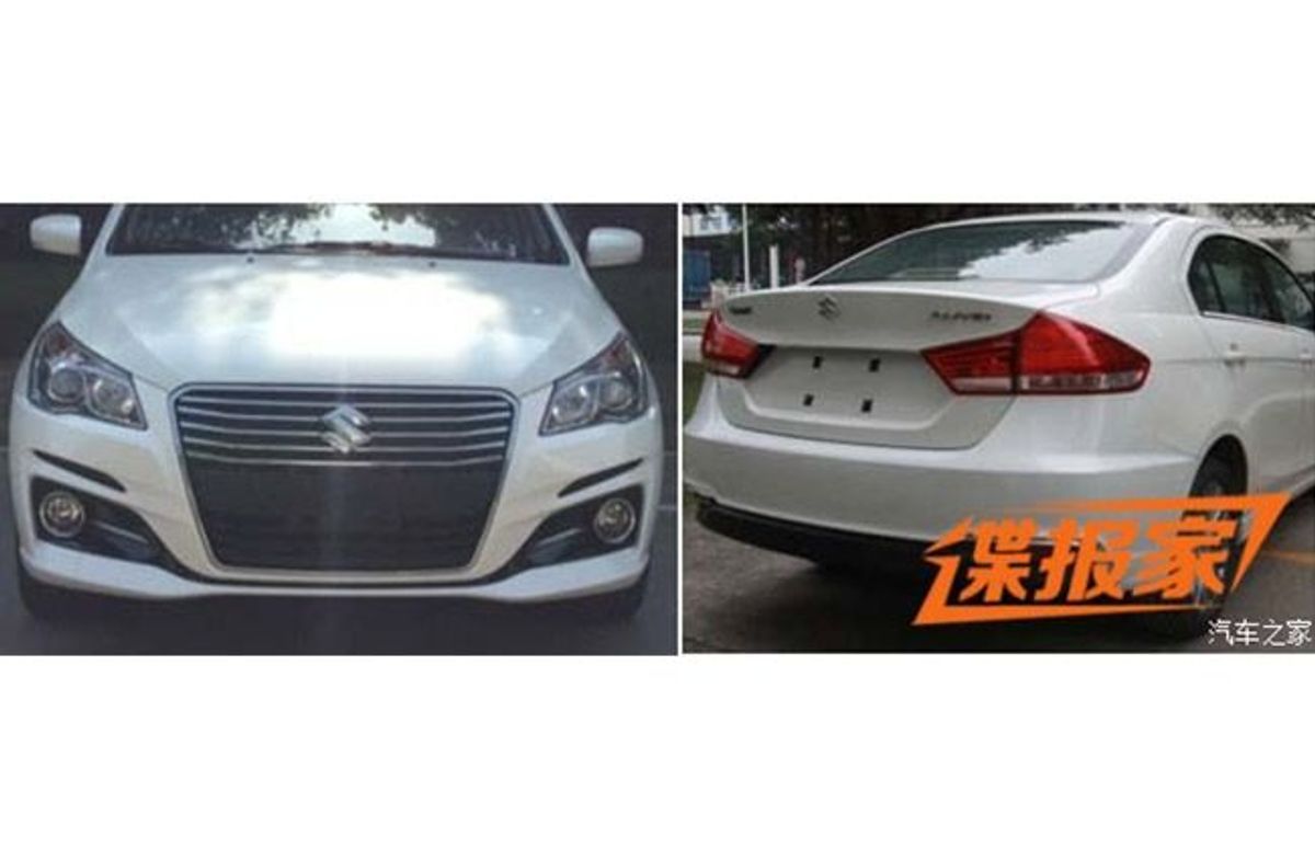 Maruti Suzuki Ciaz Facelift Maruti Suzuki Ciaz Facelift