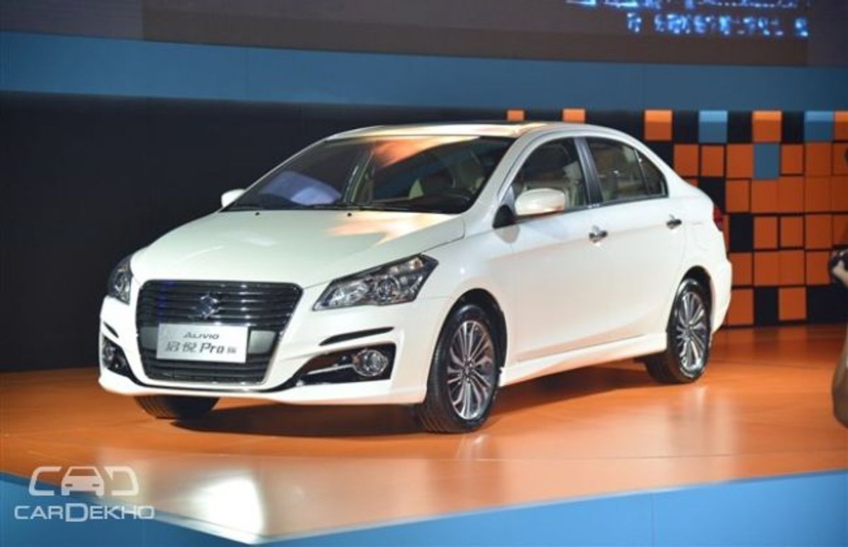 Ciaz facelift for the Chinese market Ciaz facelift for the Chinese market
