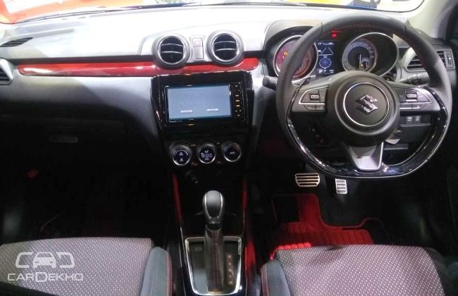 Suzuki Swift Sport interior Suzuki Swift Sport interior