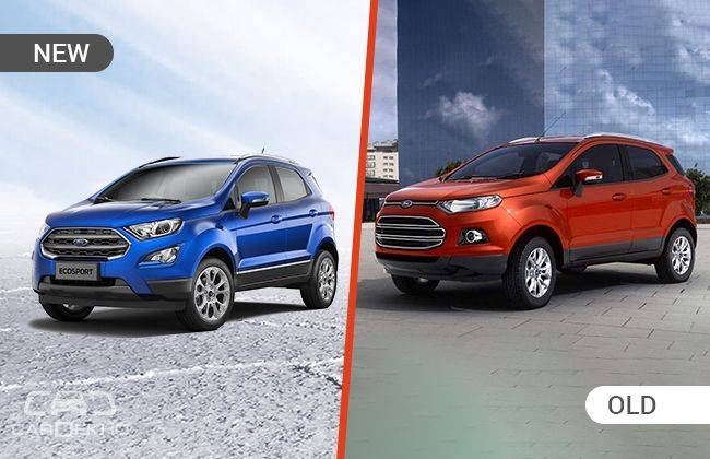 Ford EcoSport: Old Vs New