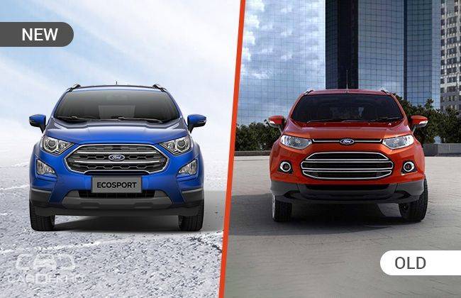 Ford EcoSport: Old Vs New