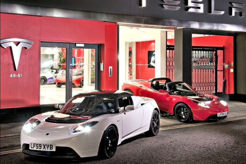 First-gen Tesla Roadster 