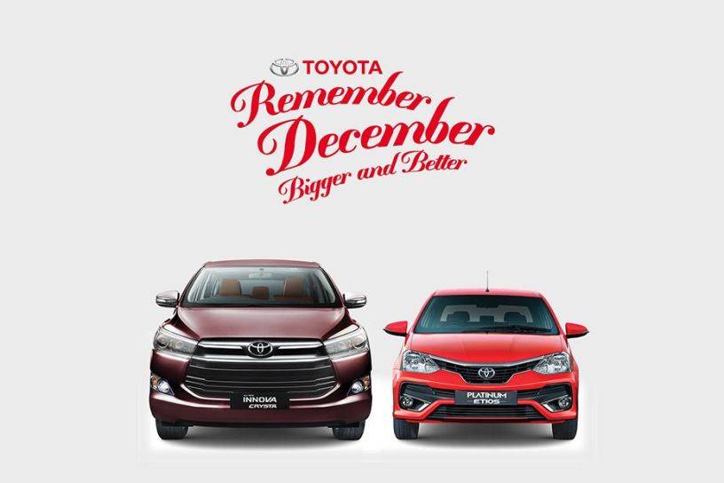 Toyota Announces Exciting YearEnd Offers