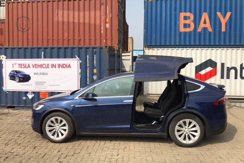 Tesla Model X in India Tesla Model X in India
