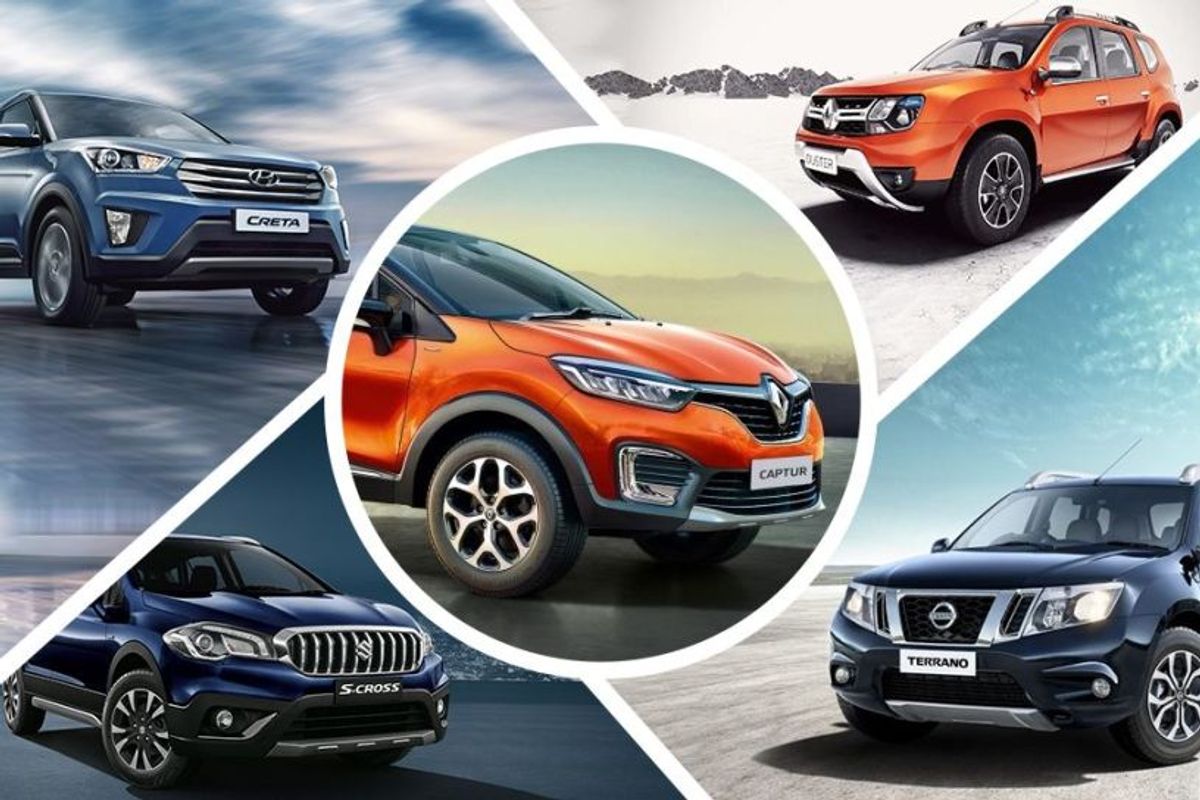 November 2017 Sales Comparison - Creta vs Duster vs Captur vs Terrano vs S-Cross November 2017 Sales Comparison - Creta vs Duster vs Captur vs Terrano vs S-Cross
