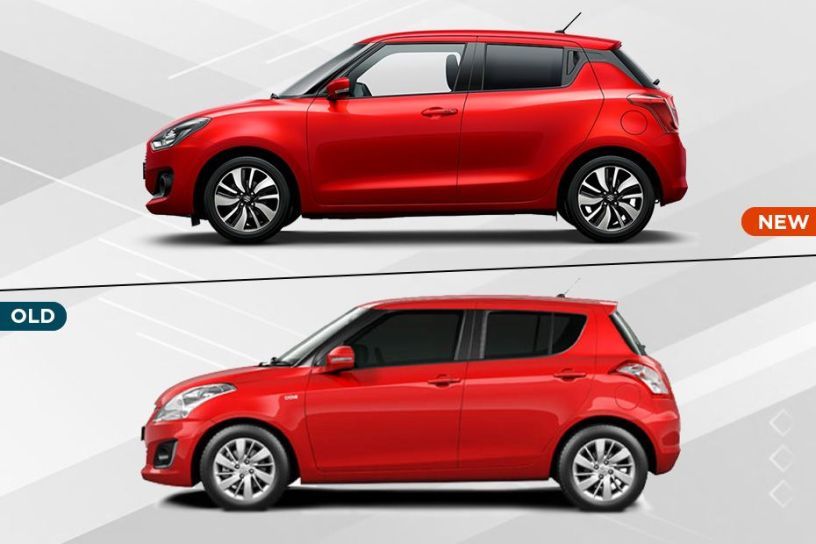 Maruti Swift: New vs Old Maruti Swift: New vs Old