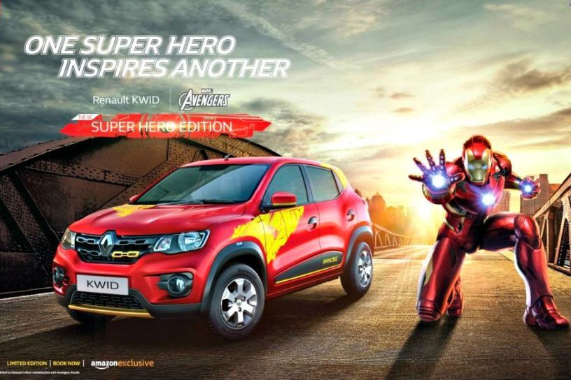 Renault Kwid Iron Man Edition 