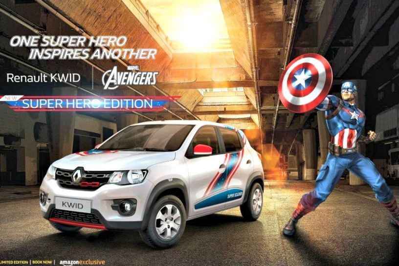 Renault Kwid Captain America Edition 