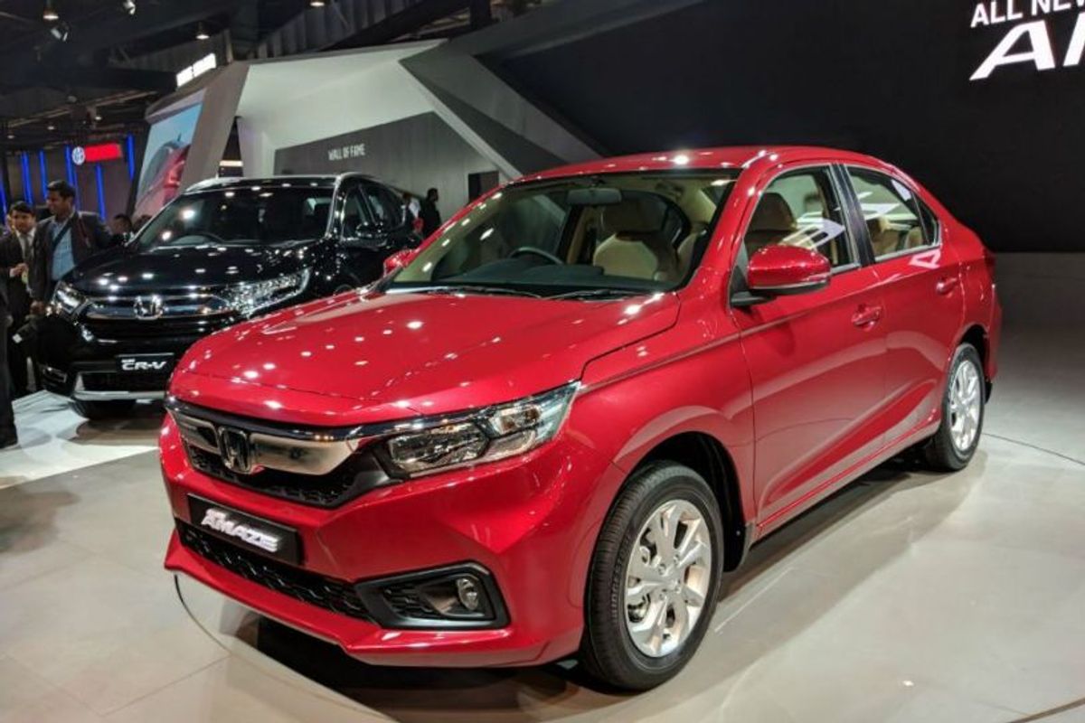 2018 Honda Amaze Front Left View 2018 Honda Amaze Front Left View