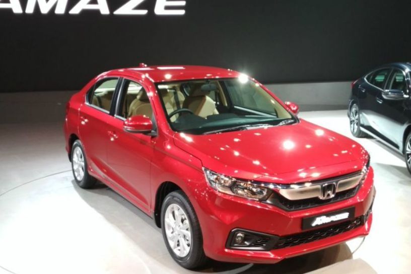 2018 Honda Amaze Front Left View 2018 Honda Amaze Front Left View