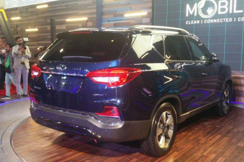 Mahindra Debuts Rebadged Rexton At Auto Expo 2018