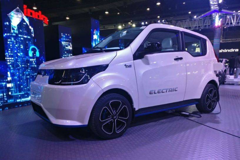 Auto Expo 2018: Mahindraâs e2o NXT (Facelift) Unveiled