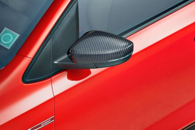Carbon-fibre Finish On ORVMs Carbon-fibre Finish On ORVMs