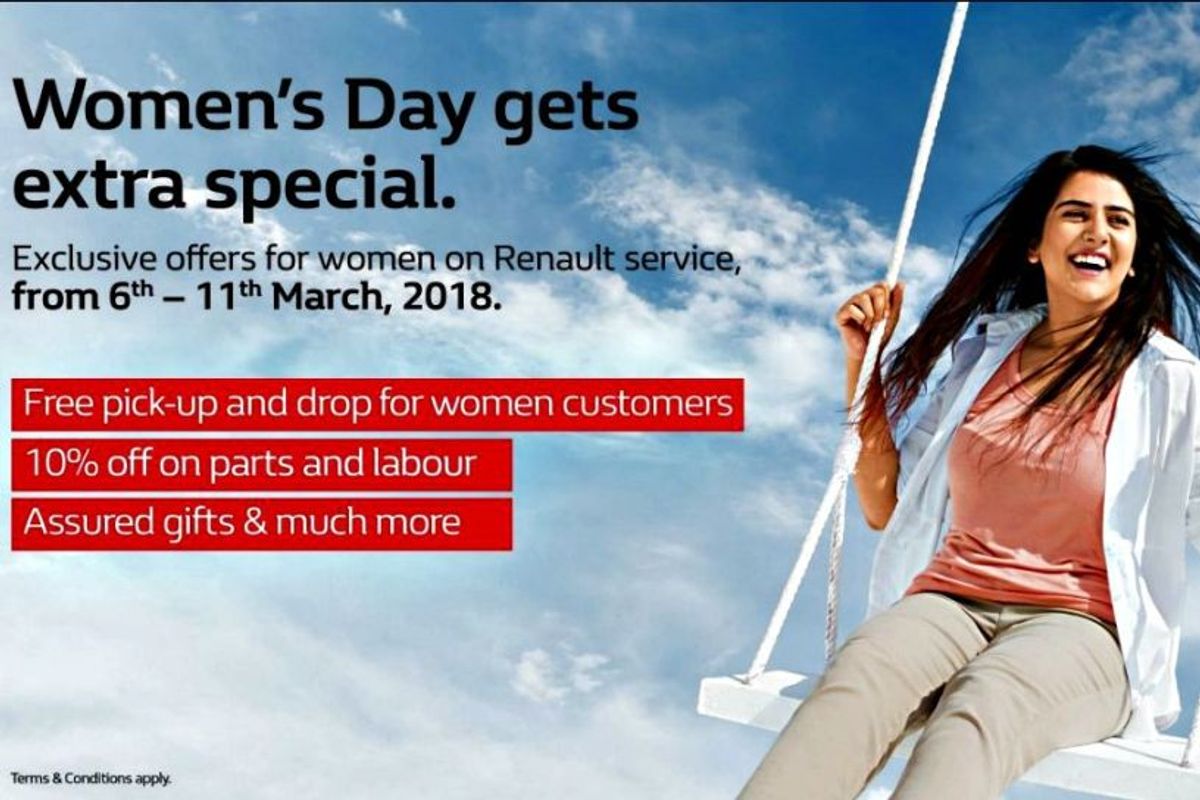 Renault Women's Day Celebration Renault Women's Day Celebration