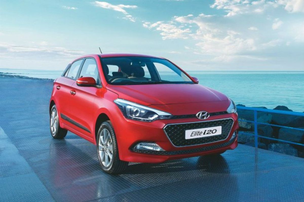 Pre-facelift Hyundai Elite i20 Pre-facelift Hyundai Elite i20