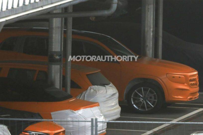 Mercedes-Benz GLB Interior Spied