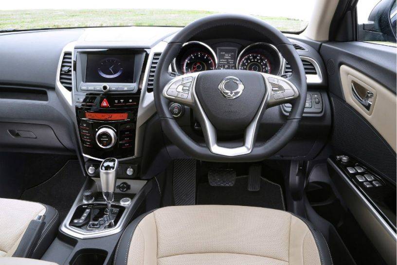 Interior of SsangYong Tivoli