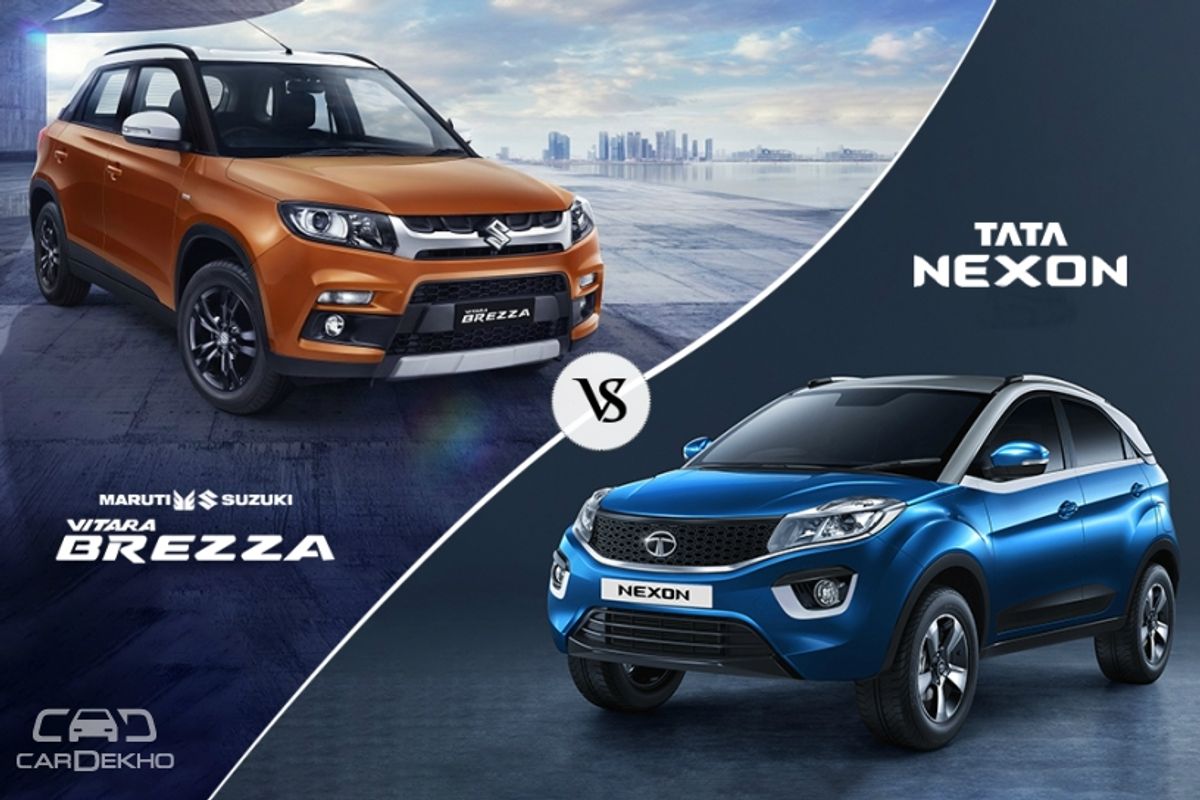 Brezza Vs Nexon Brezza Vs Nexon