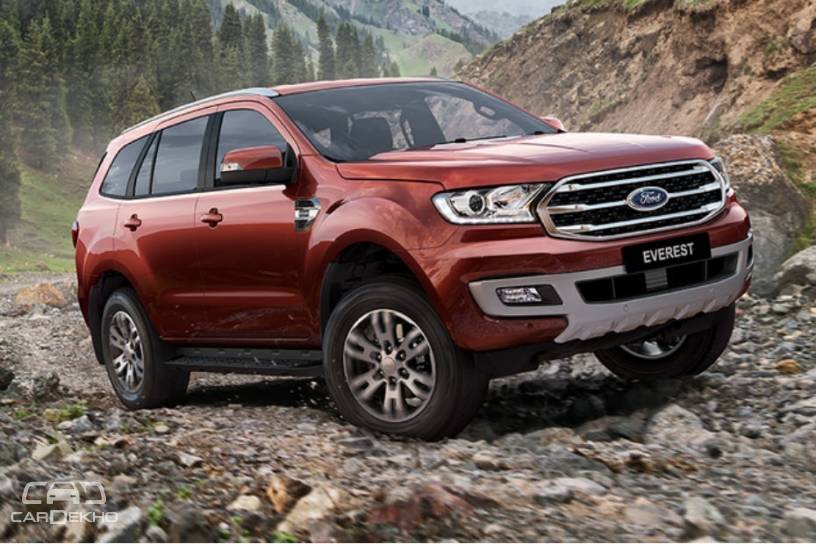 2019 Ford Endeavour Facelift