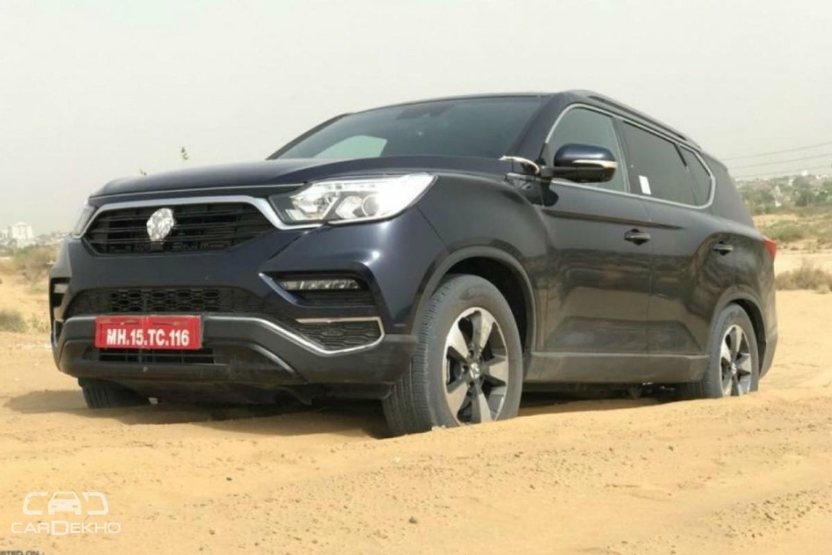 Mahindra G4 Rexton Testing In Desert Mahindra G4 Rexton Testing In Desert
