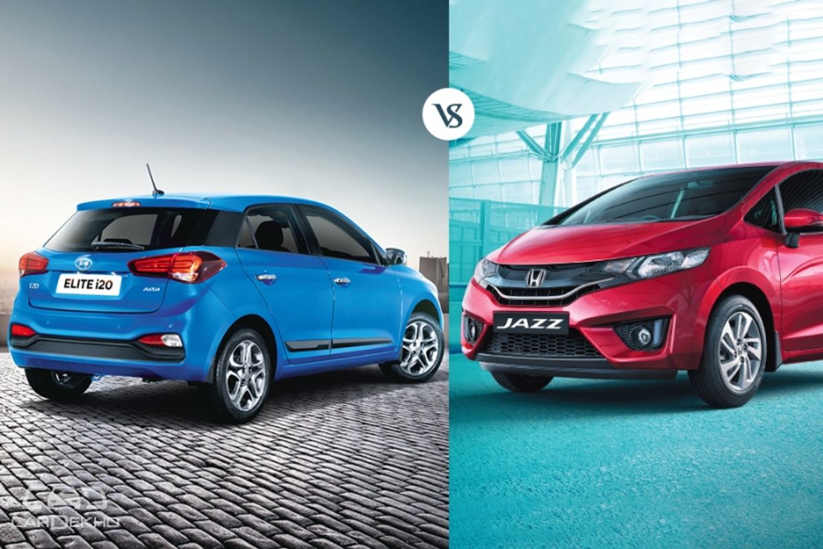 Elite i20 CVT vs Honda Jazz CVT
