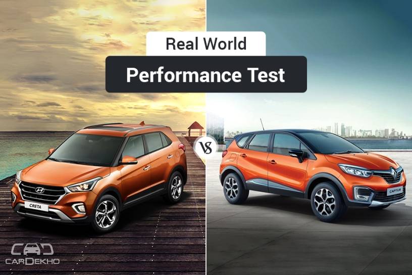 Hyundai Creta 2018 vs Renault Captur: Real-World Performance Comparison