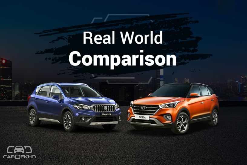 Maruti S-Cross vs Hyundai Creta: Real-World Performance And Efficiency Comparison